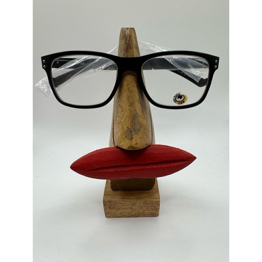 eyebobs Foiled reading glasses strength 1.00 black new without case